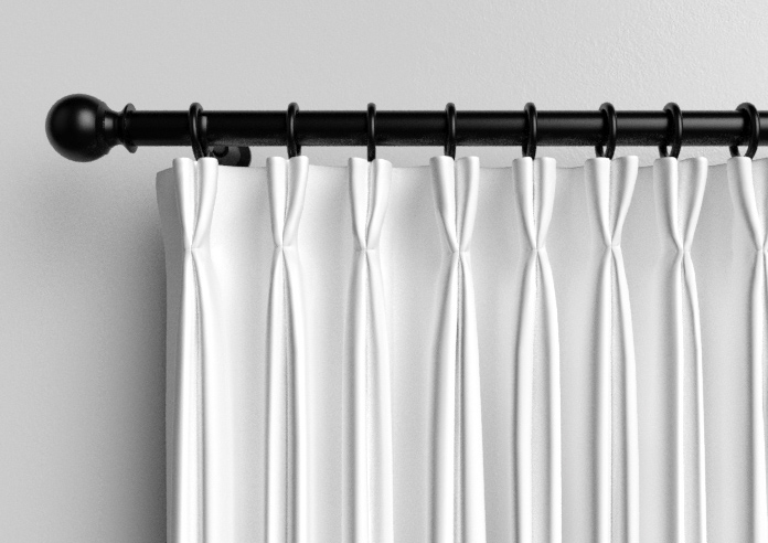 Menton, Pure White - Made to Measure Curtains - Image 10